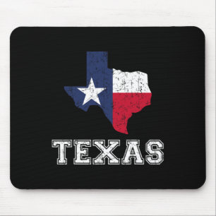 Texas Trots trots patriottische Amerikaanse vlag V Muismat