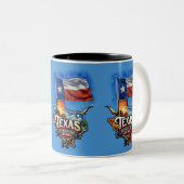 TEXAS TWEEKLEURIGE KOFFIEMOK (Voorkant rechts)