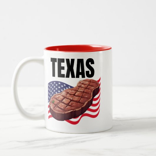 texas-tweetonige Mok (Links)