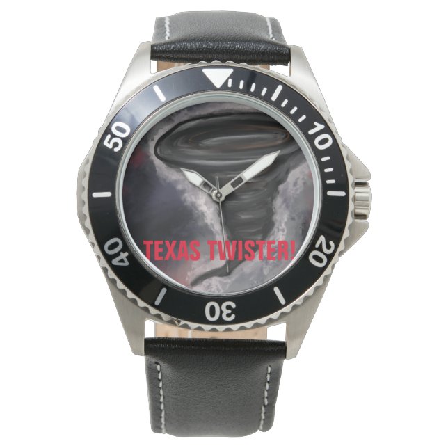 TEXAS TWISTER HORLOGE (Voorkant)