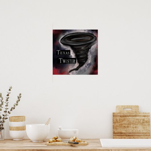 TEXAS TWISTER POSTER (Keuken)