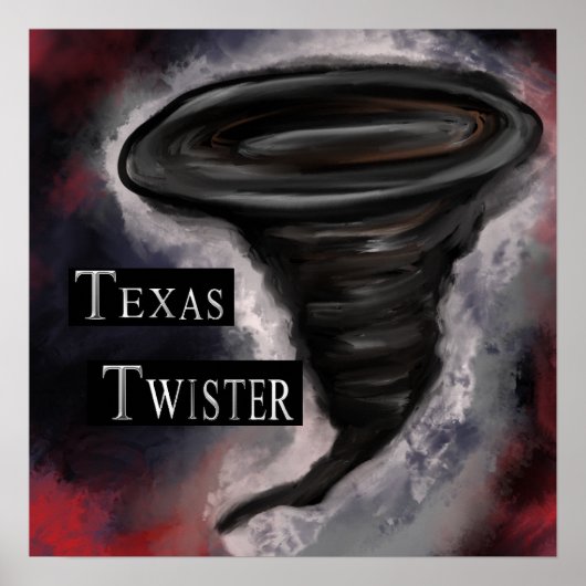 TEXAS TWISTER POSTER (Voorkant)