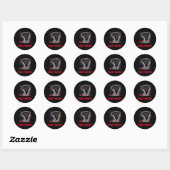 TEXAS TWISTER RONDE STICKER (Vel)