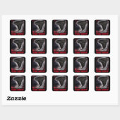 TEXAS TWISTER VIERKANTE STICKER (Vel)