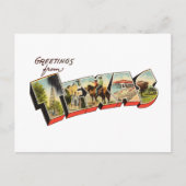 Texas TX Briefkaart (Voorkant)