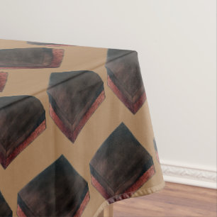 Texas TX Chocolate Sheet Cake Texan Food Dessert Tafelkleed