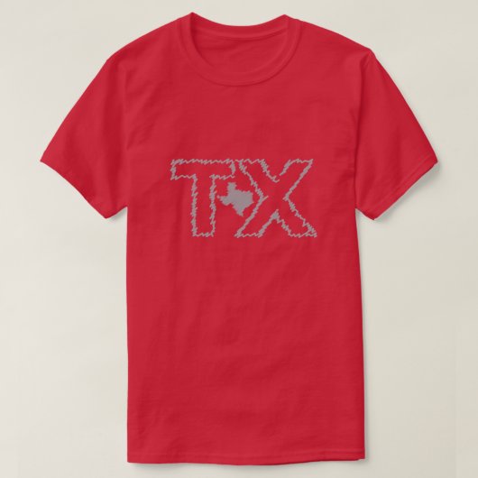 Texas TX staat t-shirt (Design voorkant)