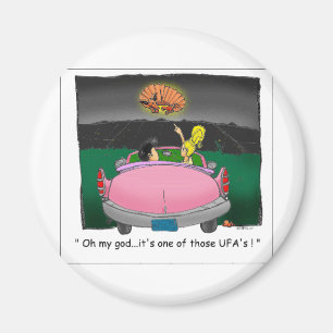 Texas UFO? Grappige T-shirts, Cadeaus & Verzamelaa Magneet