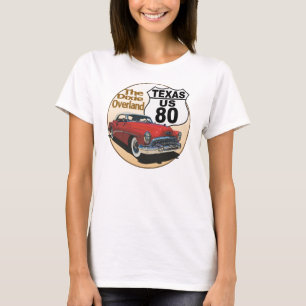 Texas US Route 80 - De Dixie Overland T-shirt
