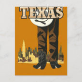 Texas US vintage-briefkaart Briefkaart (Voorkant)