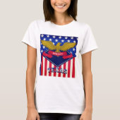 Texas USA Flag T-shirt (Voorkant)