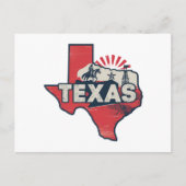  Texas USA Kaart (Voorkant)