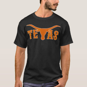 Texas USA Longhorn Austin Pride Bull American T-shirt