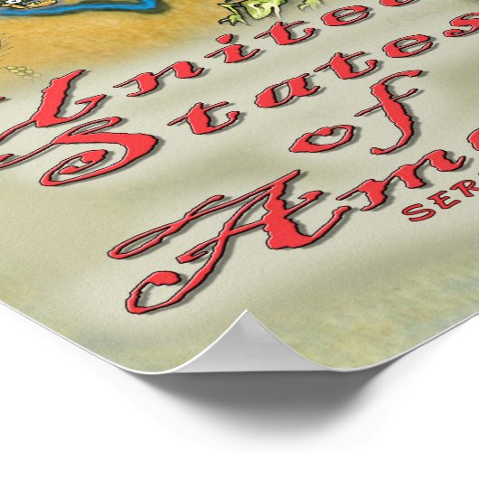 Texas USA Poster (Hoek)