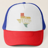 Texas USA Retro  Lone Star State Trucker Pet (Voorkant)