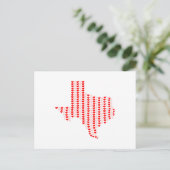 Texas ♥ Valentijnsdag Realtor Marketing Briefkaart (Staand voorkant)