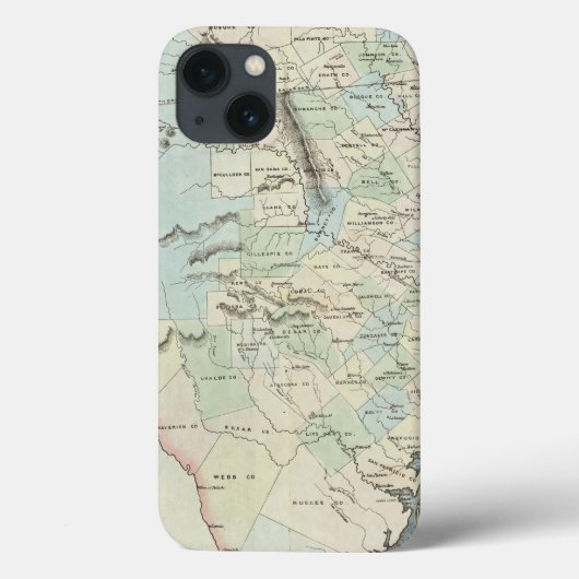 Texas van de Verenigde Staten van Amerika Case-Mate iPhone Case (Achterkant)