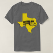 texas van schoolbuschauffeur t-shirt (Design voorkant)