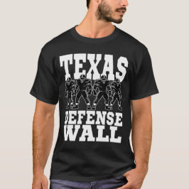 TEXAS VERDEDIGINGSMUUR - DALLAS FOOTBALL T-SHIRT
