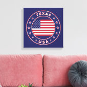 Texas, Verenigde Staten, poster, canvas Afdruk (Insitu (Woonkamer))