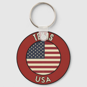 Texas Verenigde Staten van Amerika Sleutelhanger