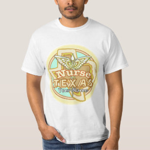 Texas Verpleegster Caduceus  T-shirt
