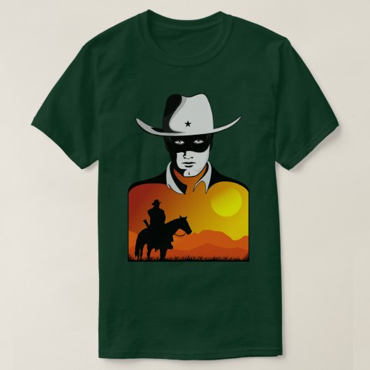 Texas Vibes Sunset Vibes Patrol T-shirt (Design voorkant)