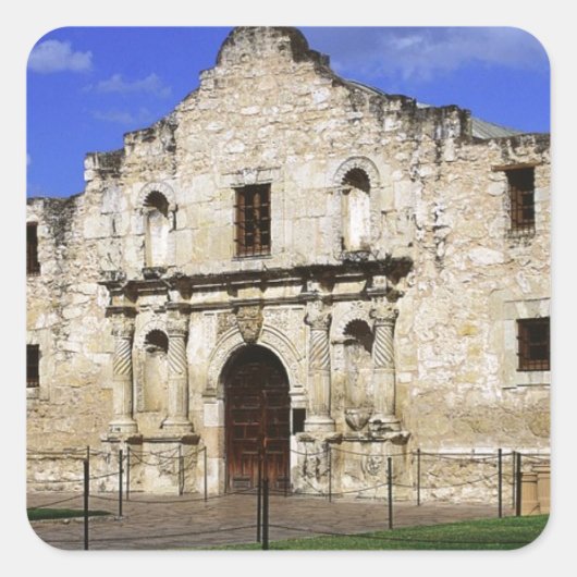 TEXAS VIERKANTE STICKER (Voorkant)