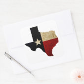 Texas Vierkante Sticker (Envelop)