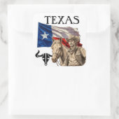 TEXAS VIERKANTE STICKER (Tas)