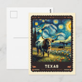 Texas | Vincent van Gogh geïnspireerd Briefkaart (Voorkant / Achterkant)