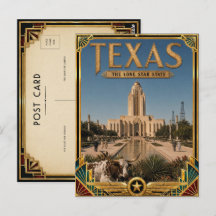 Texas Vintage Art Deco Gouden Tijdperk