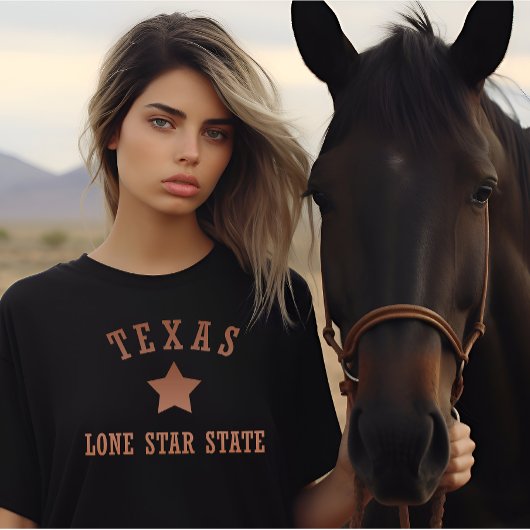 Texas vintage de Lone Star-staat T-shirt