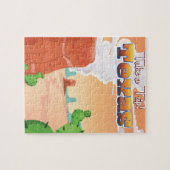 Texas Vintage Reisposter Legpuzzel (Horizontaal)