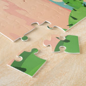 Texas Vintage Reisposter Legpuzzel (Zijkant)