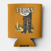 Texas Vintage Travel koelbox Blikjeskoeler (Voorkant)