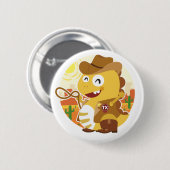 Texas VIPKID-Button Ronde Button 5,7 Cm (Voorkant /achterkant)