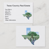 Texas Visitekaartje (Voorkant / Achterkant)
