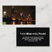 Texas Visitekaartje Austin Lights (Voorkant / Achterkant)