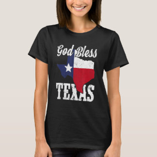 Texas Vlag Amerikaanse staat Patriottisch Texaans T-shirt