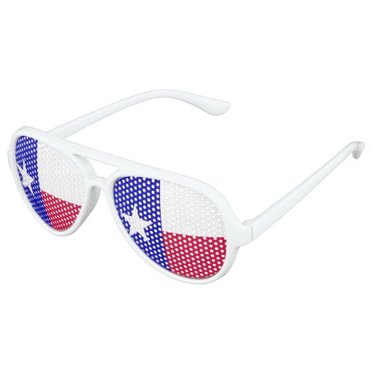 Texas vlag aviator zonnebril (Gekanteld)