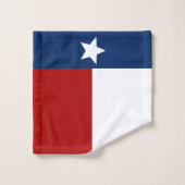 Texas vlag bad handdoek (Wasdoekje)