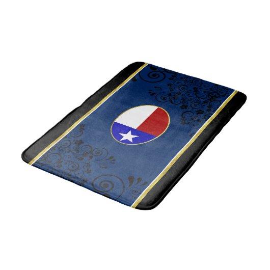 Texas vlag badmat (Gekanteld)