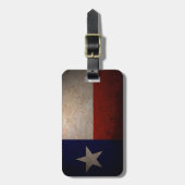 Texas vlag bagagelabel (Voorkant verticaal)