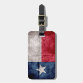  Texas-vlag Bagagelabel (Voorkant verticaal)