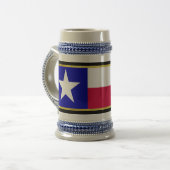 Texas vlag bierpul (Voorkant links)