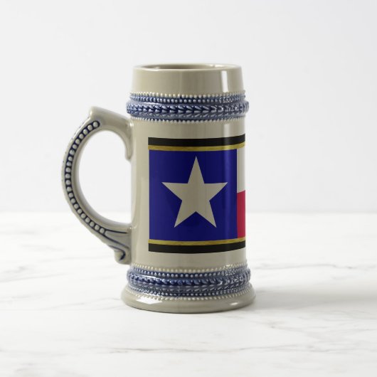Texas vlag bierpul (Links)