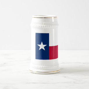 Texas vlag bierpul