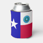 Texas vlag blikjeskoeler (Blikje Achterkant)