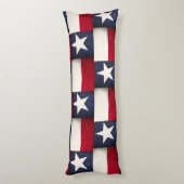 Texas vlag Body Pillow Lichaamskussen (Achterkant (Verticaal))